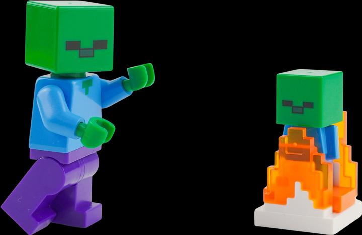 Actual product image LEGO Minecraft Zombie and Baby Zombie + TNT - 662403 NEW! Quantity 1x (662403)
