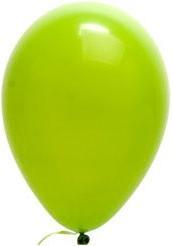 Produktbild Unique Luftballons hellgrün / limette NEON