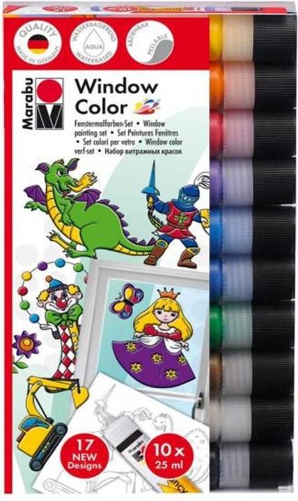 Actual product image Marabu Window Color Fun & Fancy (Multicolor, 250 ml)