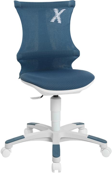 Produktbild Topstar Kinderdrehstuhl Sitness X Chair 10, FX130CR55 petrol, weiss Stoff