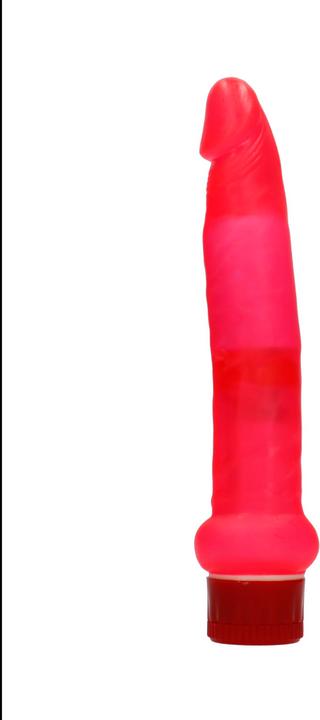 Actual product image Seven Creations Jelly Anal Vibrator- Pink