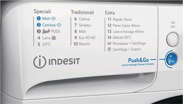 Immagine prodotto Indesit Lavasciuga a libera installazione BDE 96436 WKV IT - BDE 96436 WKV IT
