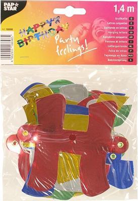 Actual product image Papstar Happy Birthday