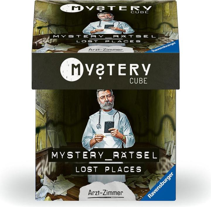 Produktbild Ravensburger 23694 - Mystery Cube - Lost Places: Das Arztzimmer- Rätsel für EXIT-Begeisterte ab 10 (Deutsch)
