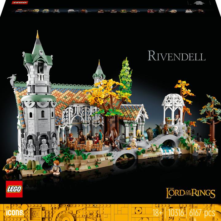 Produktbild LEGO Bruchtal (10316, LEGO Lord of the Rings, LEGO Seltene Sets)