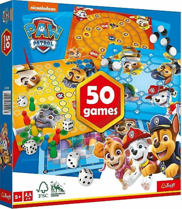 Produktbild Trefl Spielesammlung 50 Spielmöglichkeiten Paw Patrol (Deutsch)