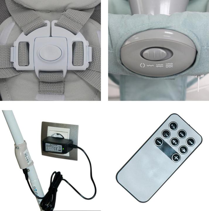 Actual product image Lorelli electric baby bouncer Tango