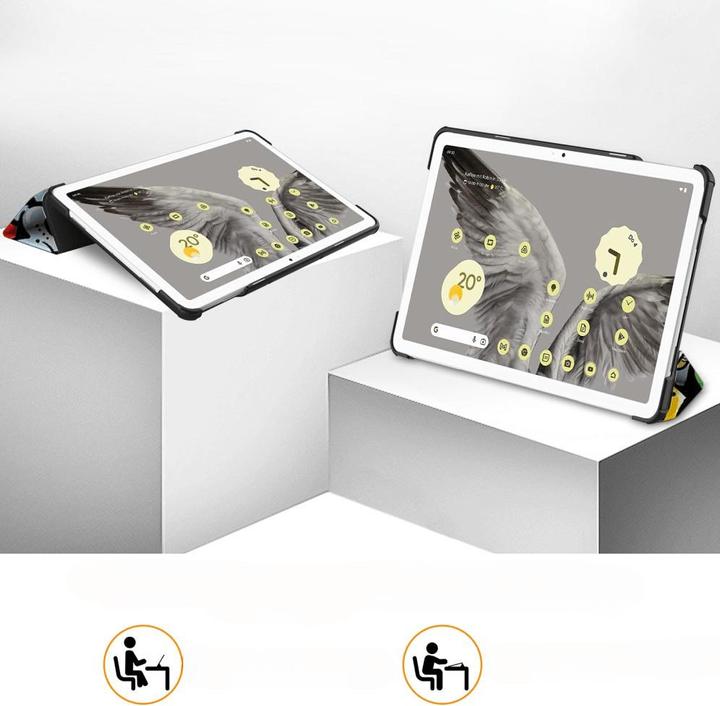 Actual product image Cover-Discount Google Pixel Tablet - Tri-fold Smart Case Comics (Google Pixel Tablet)
