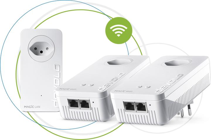 Produktbild Devolo Magic 1 WiFi Multiroom Kit 2-1-3 (1200 Mbit/s)