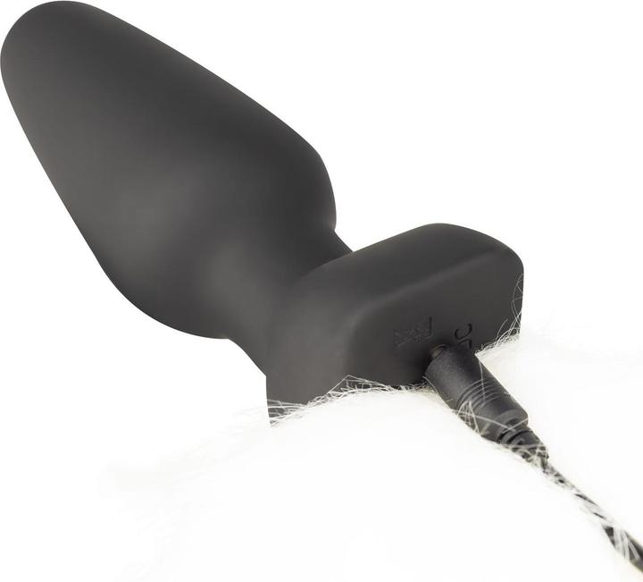 Produktbild Tailz Vibrierender Analplug mit Fox Tail Weiss