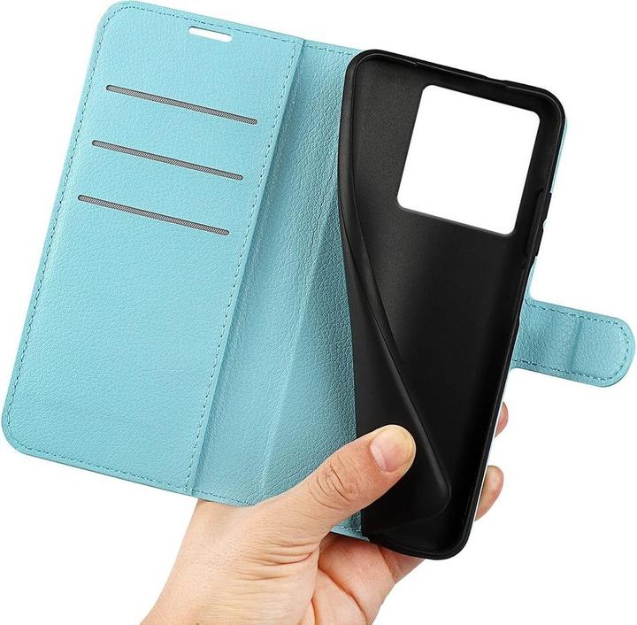 Actual product image Cover-Discount Xiaomi 13T / 13T Pro - Leather case light blue (Xiaomi 13T)