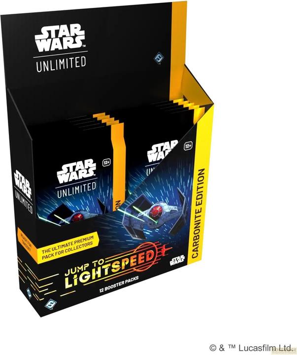 FFG Star Wars: Unlimited - Jump to Lightspeed - Carbonite Booster Display -E- (Max.1 Stk p. K.) (English)