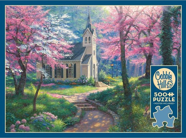 Produktbild Cobble Hill Frühlingsumarmung Puzzle 500 Teile (500 Teile)