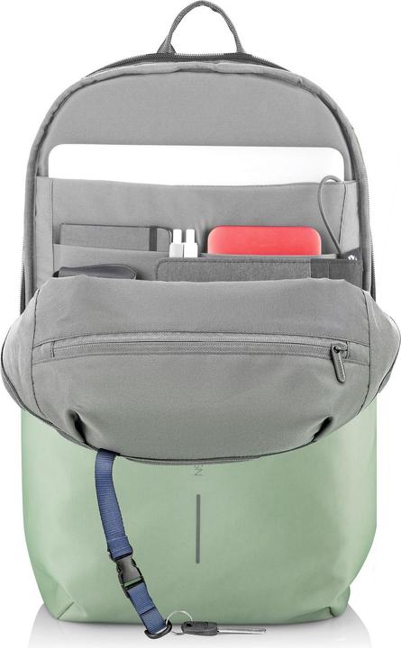 Actual product image XD Design ANTI-THEFT RUCKSACK BOBBY SOFT ICEBERG GREEN P/N: P705.999 (16 l)