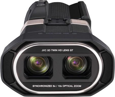 Actual product image JVC GS-TD1, 3D, FullHD, DualFlash, 10x Zooom, 64GB