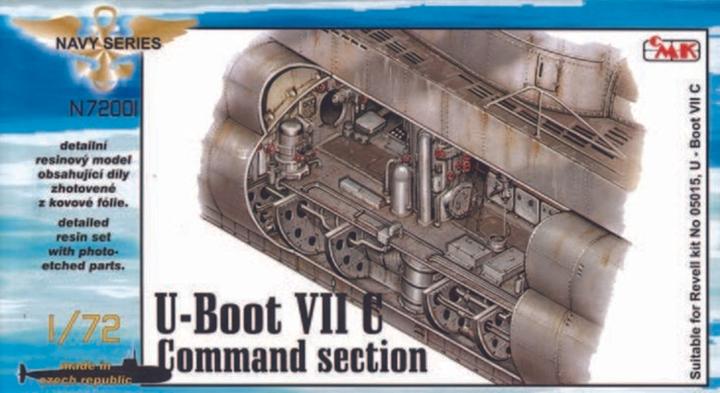 Actual product image CMK Type VII C submarine command centre