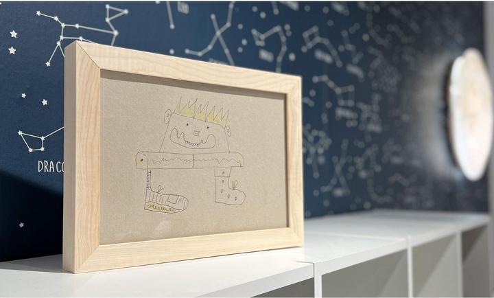 Produktbild Jamu Bilderrahmen für Kinderzeichnungen (21 x 29.7 cm)