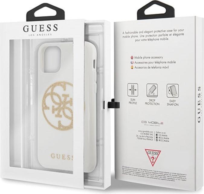 Actual product image Guess Hard Cover 4G Glitter Circle (Apple iPhone 11 Pro Max)