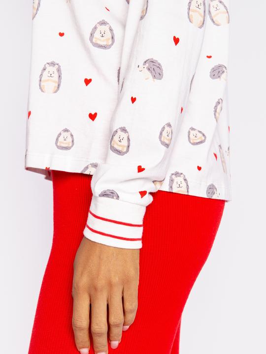 Pj Salvage Pyjamaoberteil BE MINE (XL)