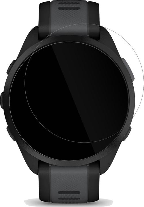 Actual product image Dipos Screen Protector Crystalclear for Garmin Forerunner 165