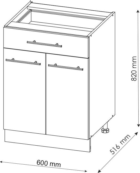 Immagine prodotto Vicco Badschrank Fame-Line
