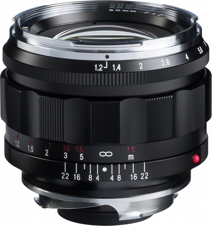 Actual product image Voigtländer Nokton 50mm / 1.2 VM asph. (Leica M, full size)