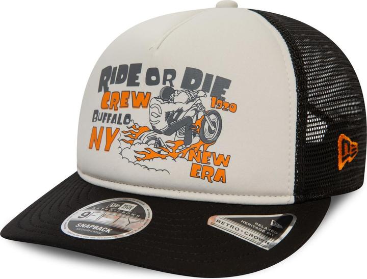 New Era 9Fifty Strapback Cap - RETRO CROWN Ride or Die - M/L (M/L)