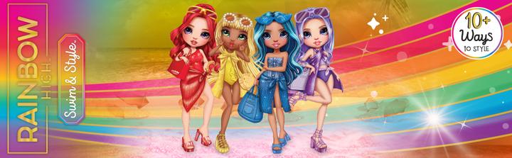 Produktbild MGA Rainbow High Swim & Style Fashion Doll Asst 1