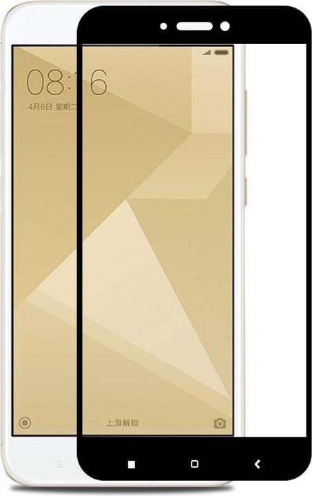 Actual product image Screenguard Xiaomi Redmi 4X Full Screen Protective Glass Film 2.5D 9H (1 Piece, Xiaomi Redmi 4X)
