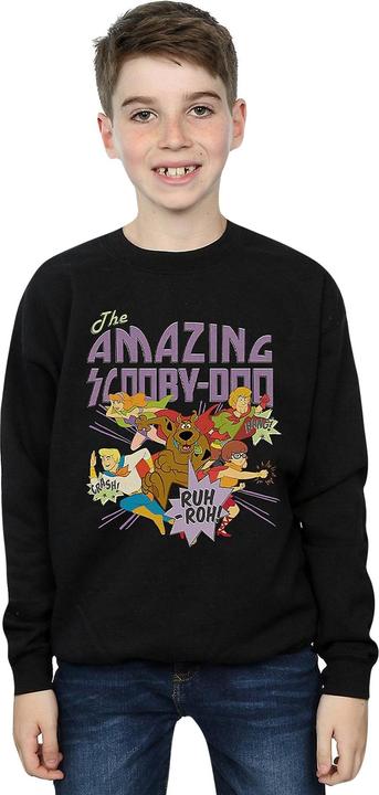 Actual product image Scooby Doo Boys The Amazing Scooby Sweatshirt (128)