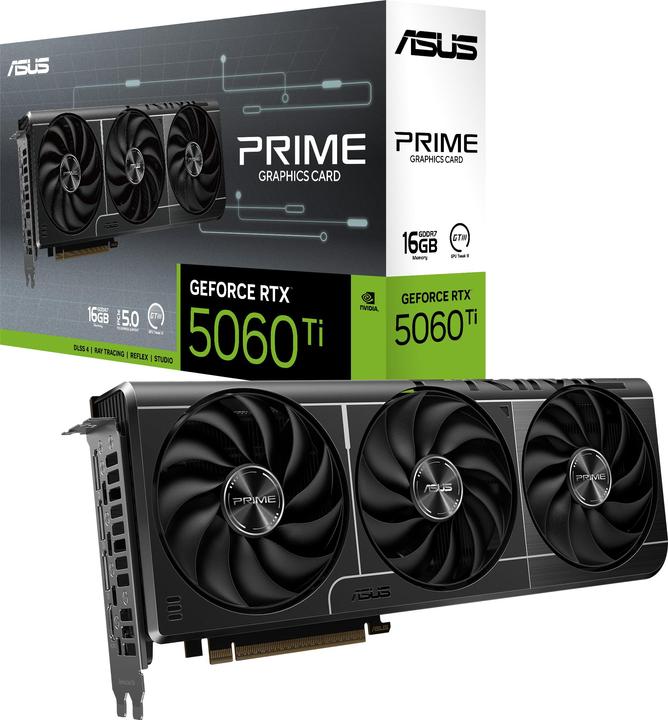 Produktbild ASUS Prime GeForce RTX 5060 Ti (16 GB)