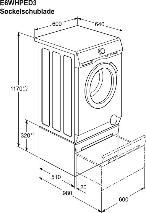 Actual product image Electrolux E6whped3