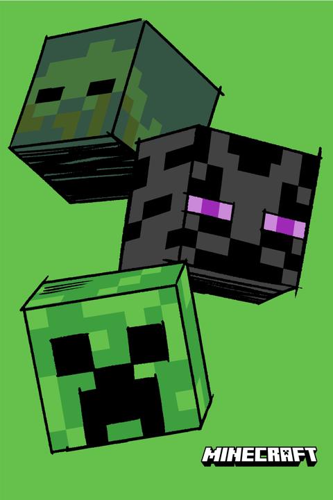 Image du produit Tinisu Minecraft couverture polaire 100 x 150 cm couverture douce (100 x 150 cm)