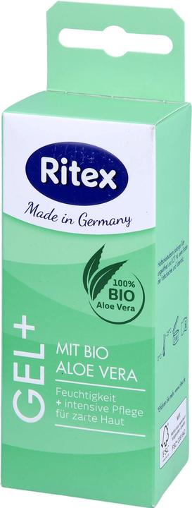 Actual product image Ritex Gel+ moisture + intensive care for delicate skin, 50 ml gel (50 ml, Intimate gel)