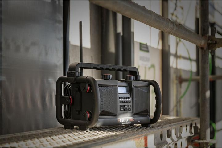 Produktbild PerfectPro Baustellenradio (DAB+, FM, Bluetooth)