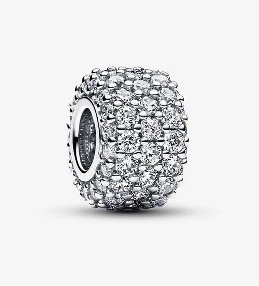Produktbild Pandora Pavé Dreireihig (925 Sterling Silber)