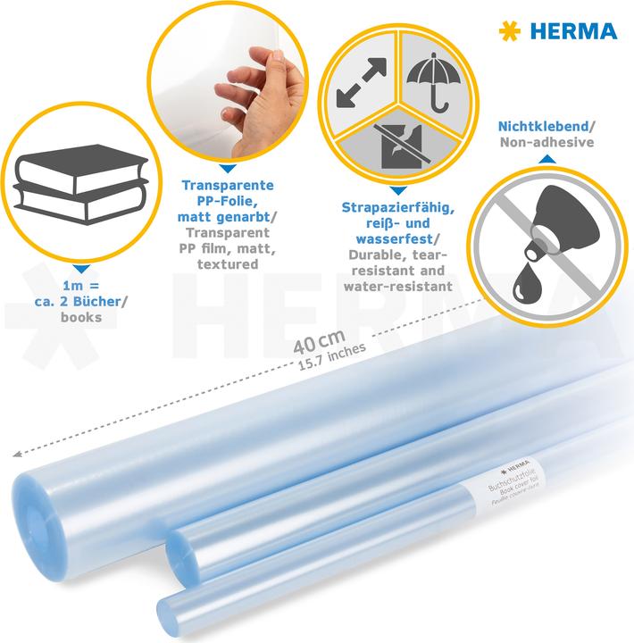 Produktbild HERMA Buchschutzfolie