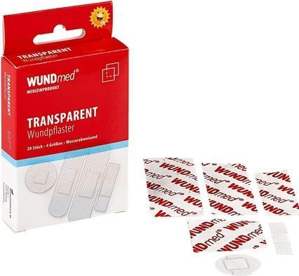 Image du produit Axisis Sparadrap transparent + imperméable 4 tailles, 20 pcs. sparadrap (20 x)