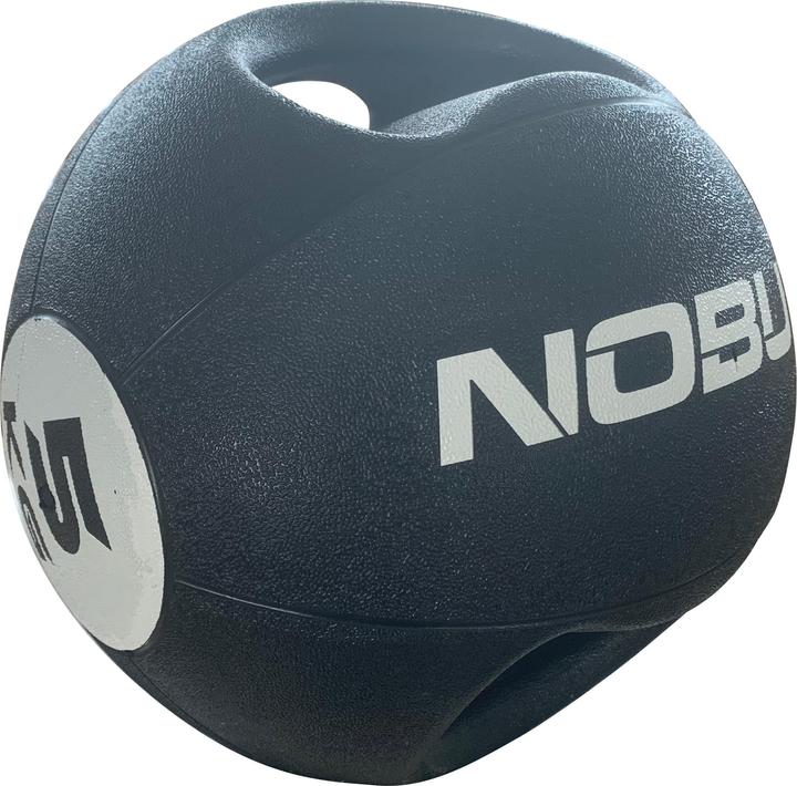 Nobu Athletics Medicine Ball mit doppelten Griffen (5 kg, 260 mm)