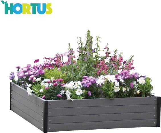 Image du produit NSH Nordic Lit de jardin relevé WPC 24 x 110 x 110 cm