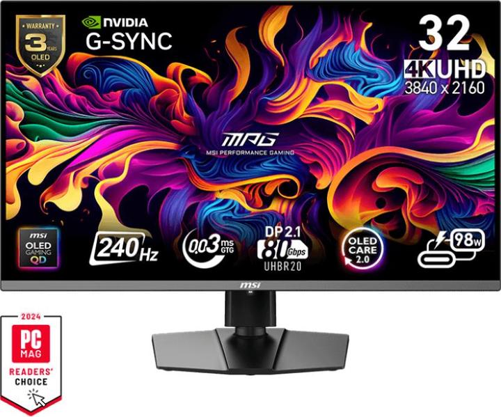 Produktbild MSI MPG 322URXDE (3840 x 2160 Pixel, 31.50")