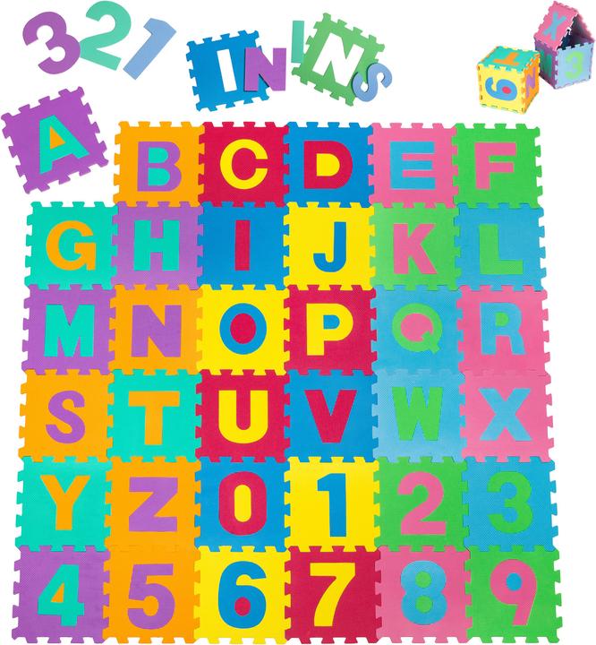 tectake Puzzlematte (31.5 x 31.5 x 1 cm)