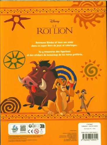 Image du produit Hemma Disney 100 : tout sur le Roi Lion : jeu et coloriage (Français, Collectif, 2023)