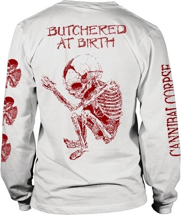Actual product image Cannibal Corpse Butchered At Birth TShirt Long Sleeve (XL)