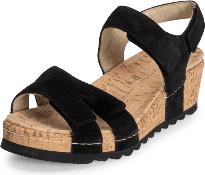 Actual product image Vitaform Sandaletten Damen Weite H Veloursleder (38)