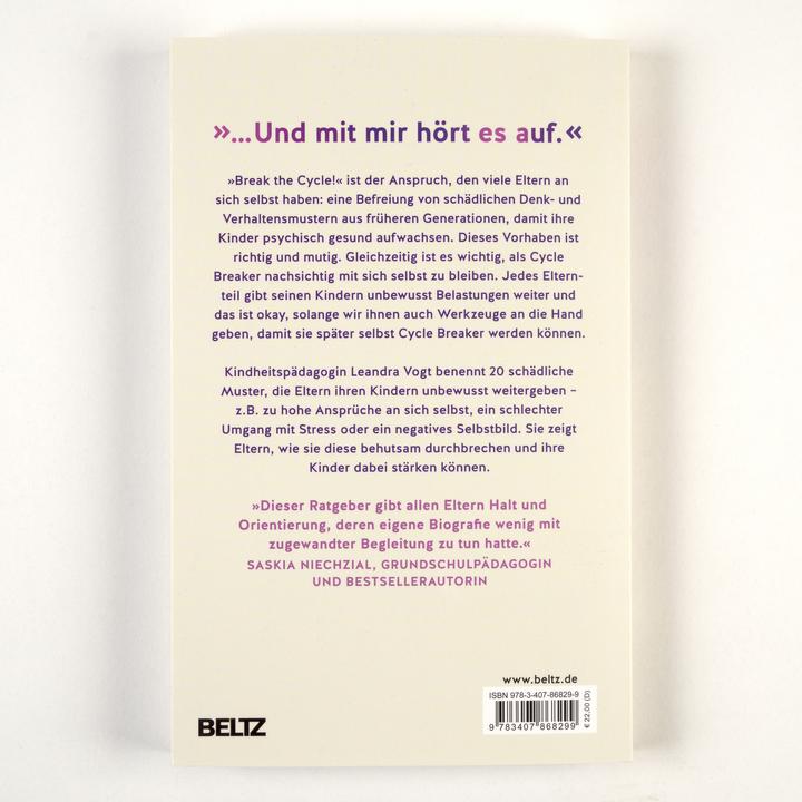 Immagine prodotto Cycle Breaker: Für mein Kind mache ich es anders (Tedesco, Leandra Vogt, Saskia Niechzial, 2025)