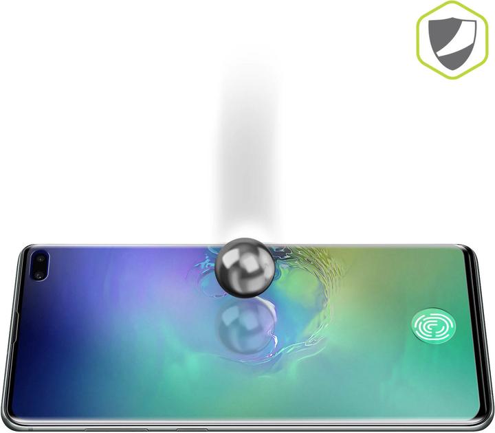 Actual product image Moxie Rounded safety glass film (1 Piece, Samsung Galaxy S10+)