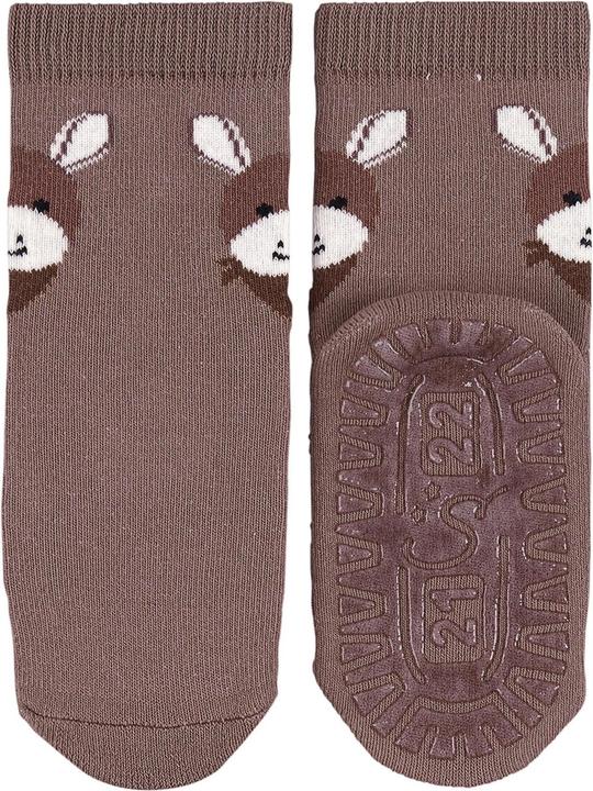 Image du produit Sterntaler Chaussettes antidérapantes Emmi Lot de 2 Marron Gr. 19/20 (19 - 20)