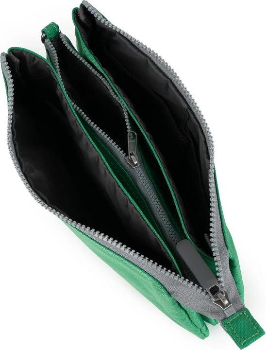 Image du produit Roka London Carnaby Crossbody Mountain Green XL Toile recyclée