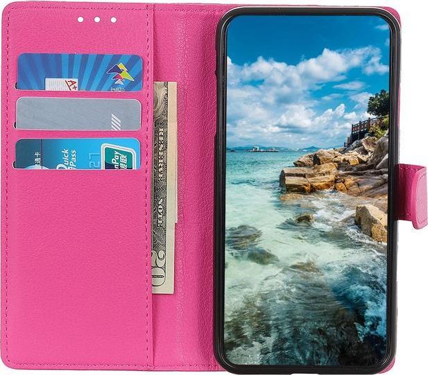 Actual product image MU Classic Litchi Leather Bookcover Series (Samsung Galaxy A22)
